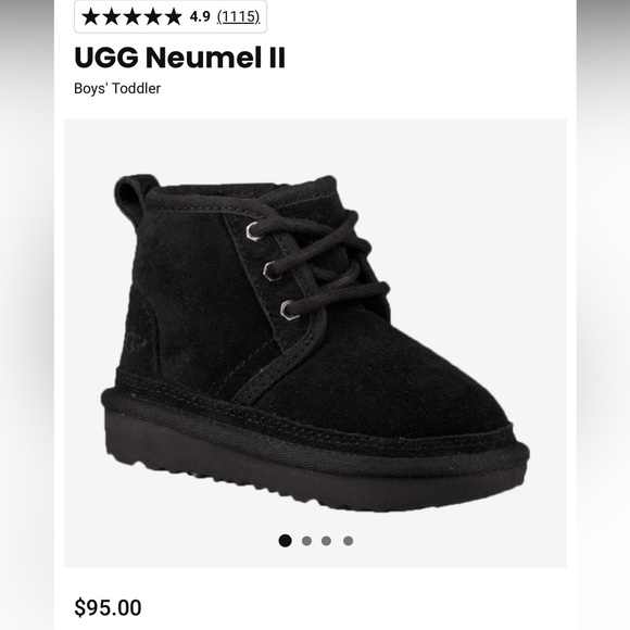 Toddler Ugg Neumel II boots - Picture 6 of 8